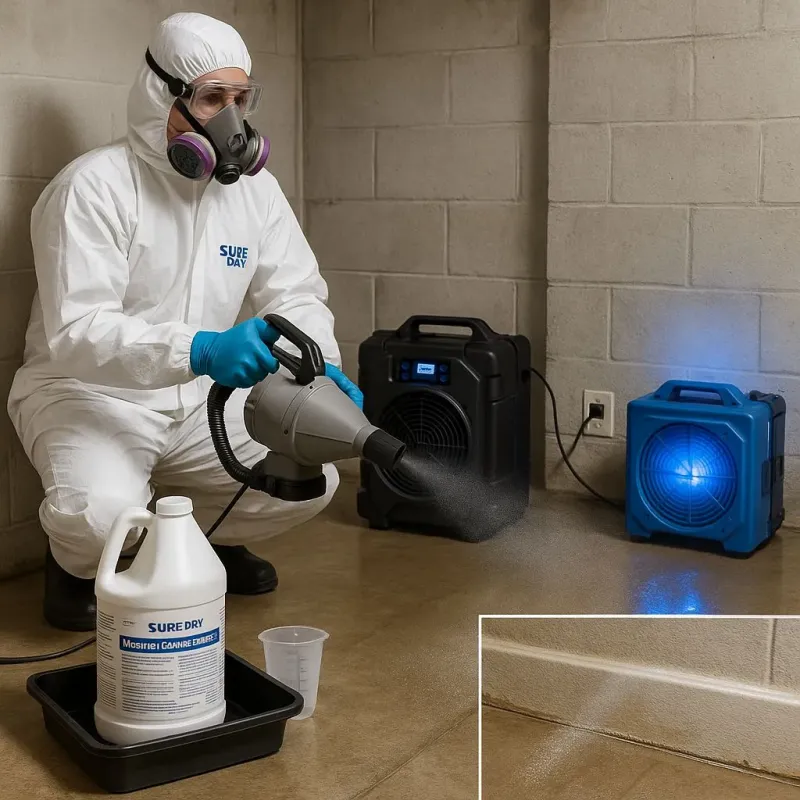 Sanitization and Odor Removal process in Hartley, CA