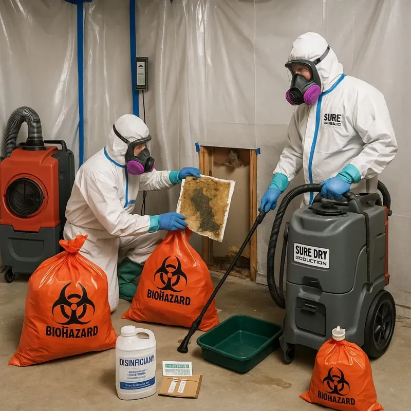 Contaminated Water Handling Protocols process in Hartley, CA