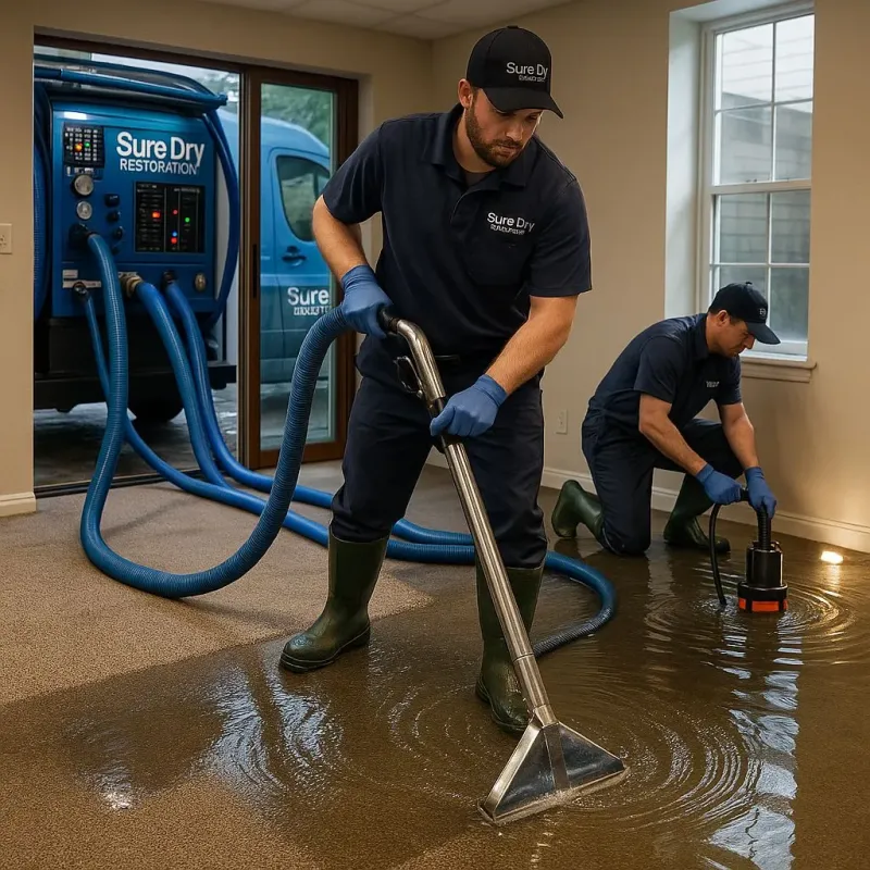 Water Extraction and Removal process in Hartley, CA